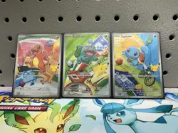 Pokemon 2026 First Partner Kanto Set Bulbasaur Charmander Squirtle NM - Image 1