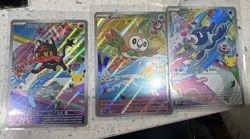 Pokemon 2026 First Partner Illustration Collection Series 1 Promo Set 43, 44, 45 - Image 1