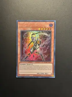 Ghost Lancer, The Underworld Spearman - BLMR-EN023 - Ultra Rare - Name Misprint - Image 1