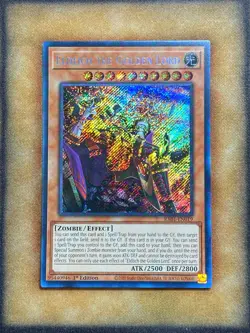 Yugioh Eldlich the Golden Lord RA01-EN019 Secret Rare Alt Art 1st Ed NM - Image 1