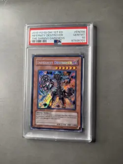 INFERNITY DESTROYER THE SHINING DARKNESS YU-GI-OH! TSHD-2010 EN098 PSA 10🥸 - Image 3