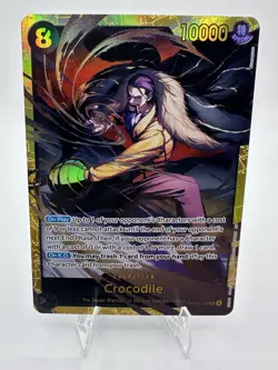 Crocodile OP14-120 SEC - Foil - The Azure Sea’s Seven - One Piece - Image 1