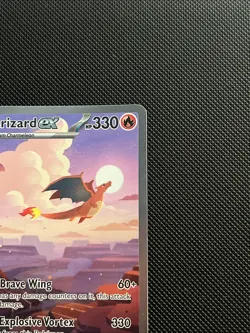 Charizard Ex 199/165 Scarlet Violet 151 Near Mint Raw Card Pokemon TCG - Image 4