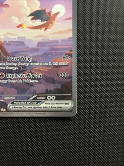 Charizard Ex 199/165 Scarlet Violet 151 Near Mint Raw Card Pokemon TCG - Image 5