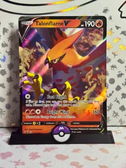 Talonflame V - 029/185 - Pokemon Vivid Voltage Sword & Shield Ultra Rare Card NM - Image 1