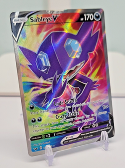 Sableye V Full Art 194/202 Sword & Shield Base Set Pokemon Card - Image 3