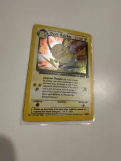 Dark Raichu 83/82 Team Rocket Holo LP Vintage Pokemon card - Image 3