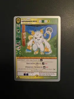 MetaZoo Copenhagen Devil PLAYTESTER Seance 19/165 Non Holo Rare Card (NM) - Image 1