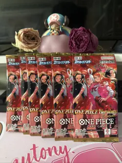 6x Packs of Eb03 Heroines One Piece Trading Cards - Image 1