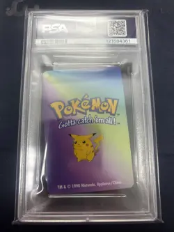 Charizard Pokemon Trading Card Game Mini KFC 1998 Nintendo WOTC PSA 10 G25901 - Image 2