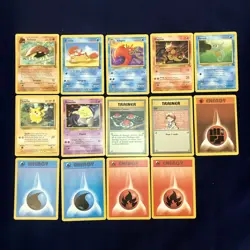Pokemon Cards First 1st Edition Kabuto 50/62 1999 Pikachu Magmar Drowzee Kingler - Image 1