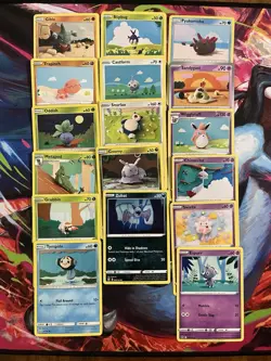 17 Asako Ito Pokemon Card TCG Lot - Image 1
