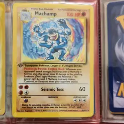 Pokemon TCG Base Set Rare Card Lot Nintendo Wizards Alakazam Jolteon Hitmonchan - Image 3