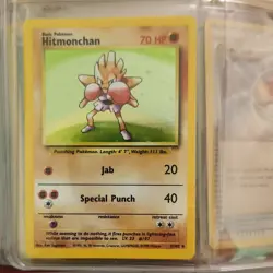 Pokemon TCG Base Set Rare Card Lot Nintendo Wizards Alakazam Jolteon Hitmonchan - Image 5
