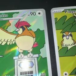 Pokemon OBF Holo Card Lot (2) Pidgeotto 208/197 Pidgey 207/197 - Image 3