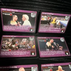 WWE Raw Deal Survivor Series 2: CCG - Pre-Match Event Cards Lot of 9 (2003) - Image 3