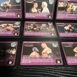 WWE Raw Deal Survivor Series 2: CCG - Pre-Match Event Cards Lot of 9 (2003) - Image 4