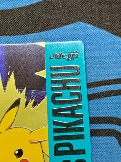 Pokemon Card Japanese Battle Card Pikachu vs Houndoom Metallic Meiji #2289 - Image 4