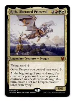 Rith, Liberated Primeval - 214 DMU: Dominaria United M Normal NM - Image 1
