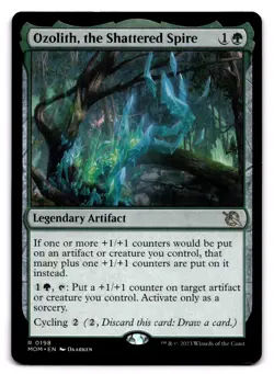 Ozolith, the Shattered Spire - 198 MOM: March of the Machine R Normal LP - Image 1