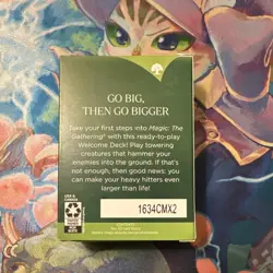 Wizards of the Coast Magic: The Gathering Welcome Deck GREEN Factory Sealed - Image 2