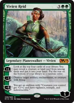 1 x Vivien Reid - Core Set 2019 - NM-Mint - MTG - Image 1