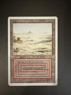 Magic the Gathering Revised Edition Dual Land Badlands - Image 1