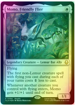Momo, Friendly Flier - Foil Avatar MTG - Image 1