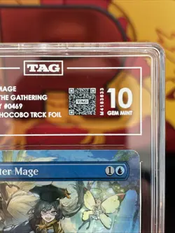 2025 MTG FINAL FANTASY COMMANDER CHOCOBO B #0469 SNAPCASTER MAGE TAG 10 POP 2/2 - Image 3