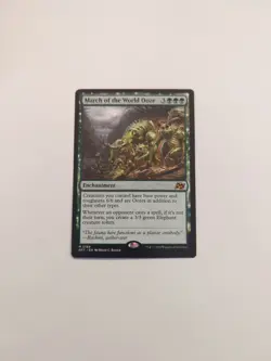 March of the World Ooze Aetherdrift Regular NM MTG - Image 1