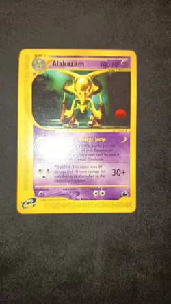 POKEMON ALAKAZAM SKYRIDGE Nm RARE (Non-Holo) 2/144 ENGLISH - Image 1