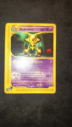 POKEMON ALAKAZAM SKYRIDGE Nm RARE (Non-Holo) 2/144 ENGLISH - Image 2