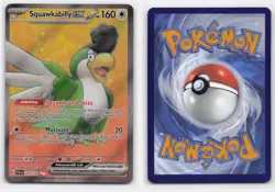 SQUAWKABILLY EX 247/193 ULTRA RARE PALDEA EVOLVED POKEMON LIGHTLY PLAYED - Image 4