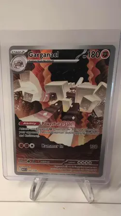 Garganacl 147/132 Illustration Rare Pokemon TCG ME01: Mega Evolution NM - Image 1