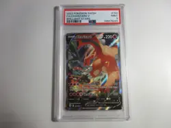 PSA 9 Charizard V Alternate Art Brilliant Stars Pokemon Card - Image 1