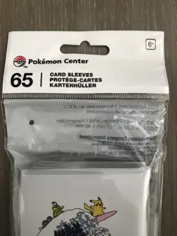 2023 Pokemon Center Great Wave Pikachu & Friends Card Sleeves TCG (65 Sleeves) - Image 3