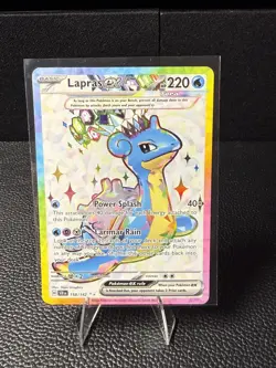 Lapras ex 158/142 Ultra Rare Stellar Crown Pokemon Near Mint - Image 1