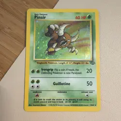 Pokemon TCG Pinsir Jungle 9/64 Holo Unlimited Holo Rare MP-HP - Image 1