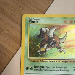 Pokemon TCG Pinsir Jungle 9/64 Holo Unlimited Holo Rare MP-HP - Image 5