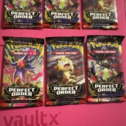 Pokemon TCG Perfect Order Booster Packs x6 English Sealed - Image 3