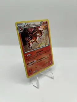 Pokemon TCG Charizard 19/113 Legendary Treasures Pokemon Cosmos Holo - LP - Image 3