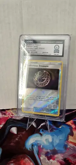 Pokemon CGC World Record Breaks - Mysterious Treasure 113/131 Forbidden Light - Image 1