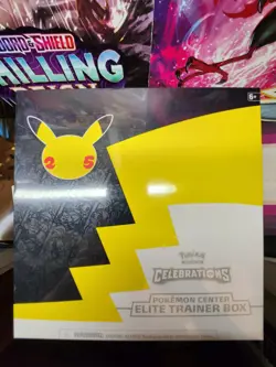 Pokemon TCG: Celebrations Pokemon Center Elite Trainer Box ETB 820650809866 - Image 1