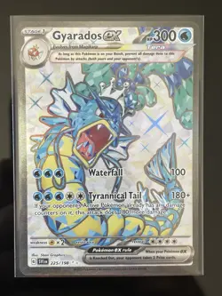 Pokemon Gyarados ex SV01 Scarlet & Violet 225/198 Ultra Rare Holo 300 HP English - Image 1