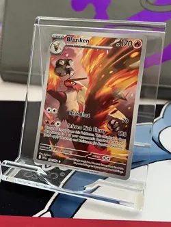 Pokemon TCG Blaziken 192/182 Destined Rivals Illustration Rare - Image 2