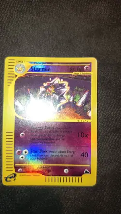 Starmie 30/144 - Holo Reverse - Skyridge - Carta Pokemon Eng No Charizard - Image 3