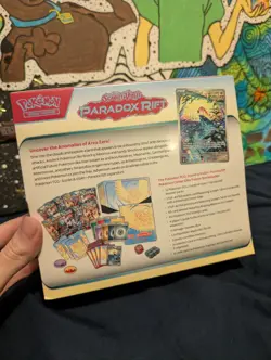 Pokemon Center Exclusive Paradox Rift ETB Roaring Moon Elite Trainer Box - Image 2
