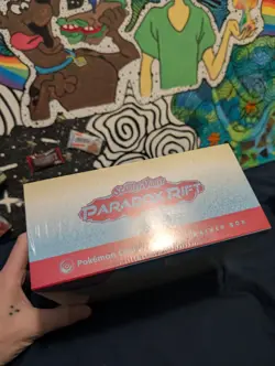 Pokemon Center Exclusive Paradox Rift ETB Roaring Moon Elite Trainer Box - Image 4