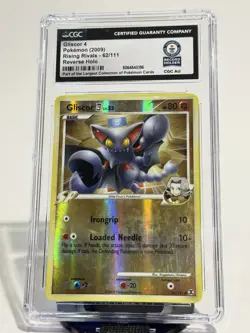 Pokemon CGC Guinness World Record 2009 Gliscor E4 LV.53 Rising Rivals 62/111 - Image 1