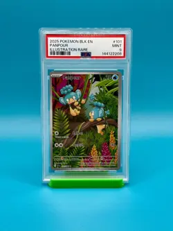 PSA 9 - 2025 POKEMON BLACK BOLT EN PANPOUR 101/086 - Image 1